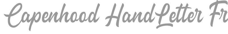 Capenhood Handletter
